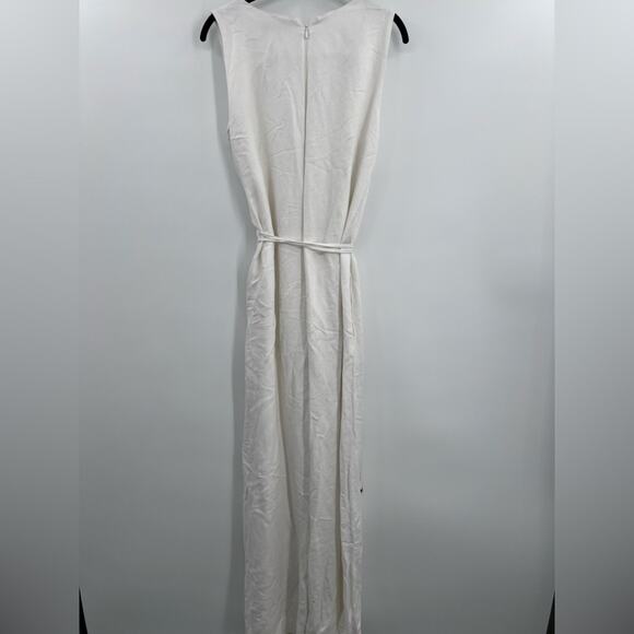 Rosetta Getty White Apron Wrap Jumpsuit - Picture 6 of 6